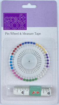 CB-2612- PIN WHEEL & 8 FT MEASURE TAPE - INNER PACKING 24 PCS