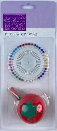 CB-2615 -  TOMATO PIN CUSHION & PIN WHEEL- INNER PACKING 24 PCS