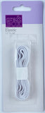 CB-2627 - WHITE ELASTIC 0.75" X 86" - NNER PACKING 24 PCS