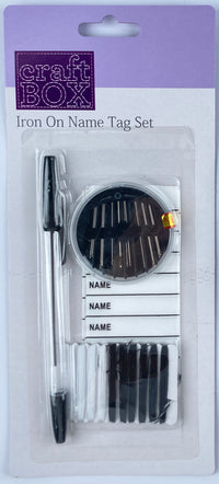 CB-2639 - IRON ON NAME TAG KIT - INNER PACKING 24 PCS