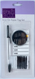 CB-2639 - IRON ON NAME TAG KIT - INNER PACKING 24 PCS