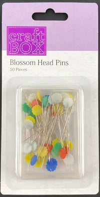 CB-2640 - 50 PCS BLOSSOM PINS IN STORAGE CASE - INNER PACKING 24 PCS