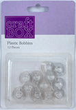 CB-2644 - 12 PCS PLASTIC BOBBINS - INNER PACKING 24 PCS