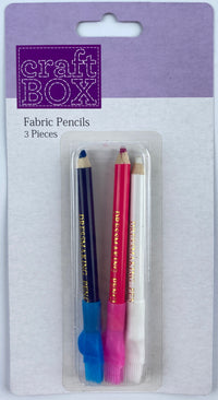 CB-2648 -  3 PCS FABRIC PENCILS ASSORTED COLORS - INNER PACKING 24 PCS