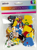 CFK-1321 - 60 PCS FOAM STICKERS- SOCCER