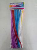 CFK-1536- 100 CT CHENILLE STEMS ASSORTED COLORS - 12 PCS PER CASE