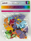 CFK-1637 - 60 PCS FOAM STICKERS- DINOSAURS
